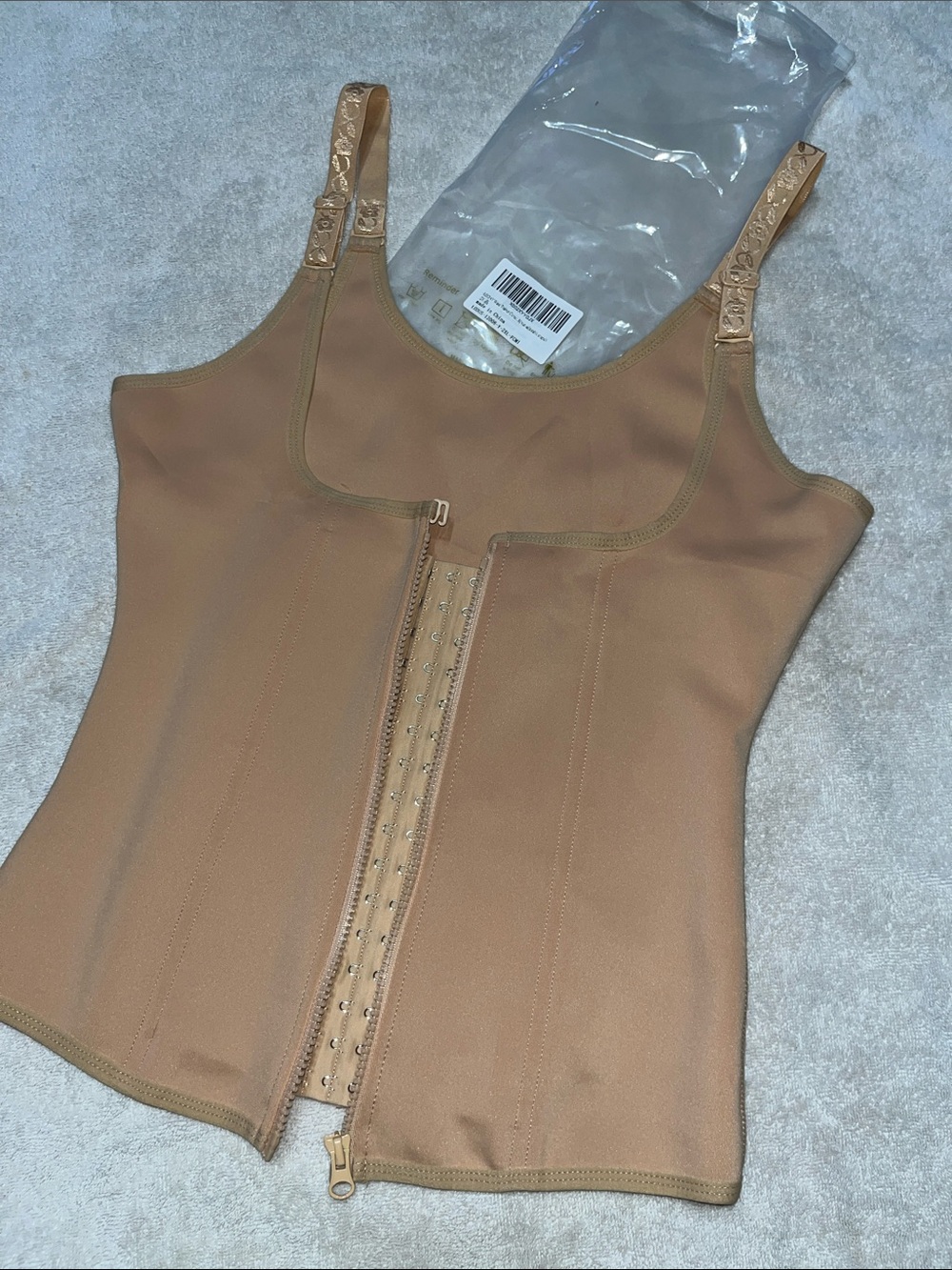 Women’s Beige Front hooks Shapewear